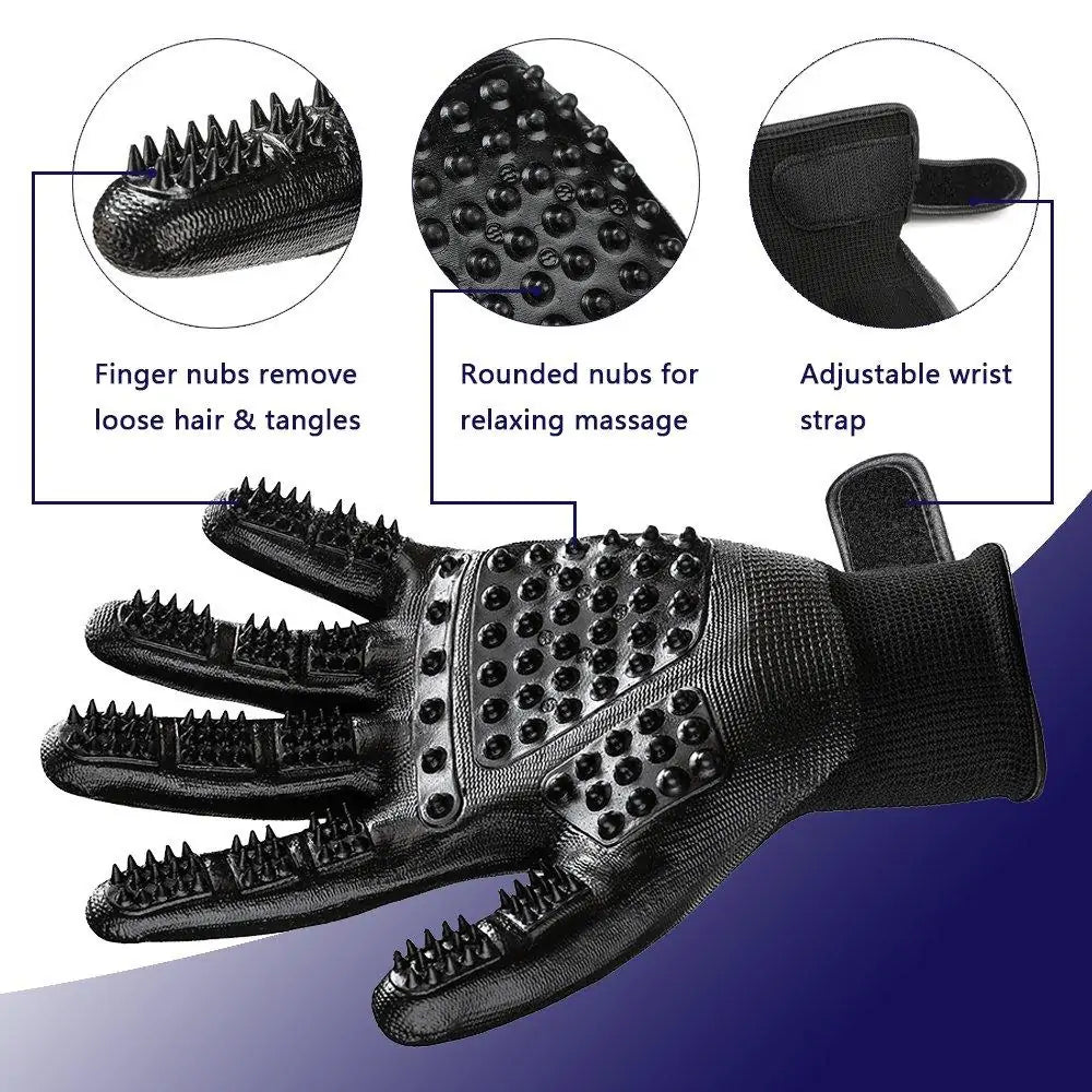 Pet Hair Grooming Glove